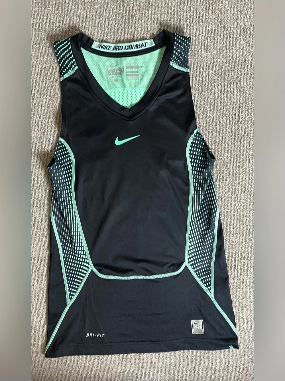 Nike Pro Combat Dri Fit Performance Tank- Gym Athletic Summer Athleisure Workout